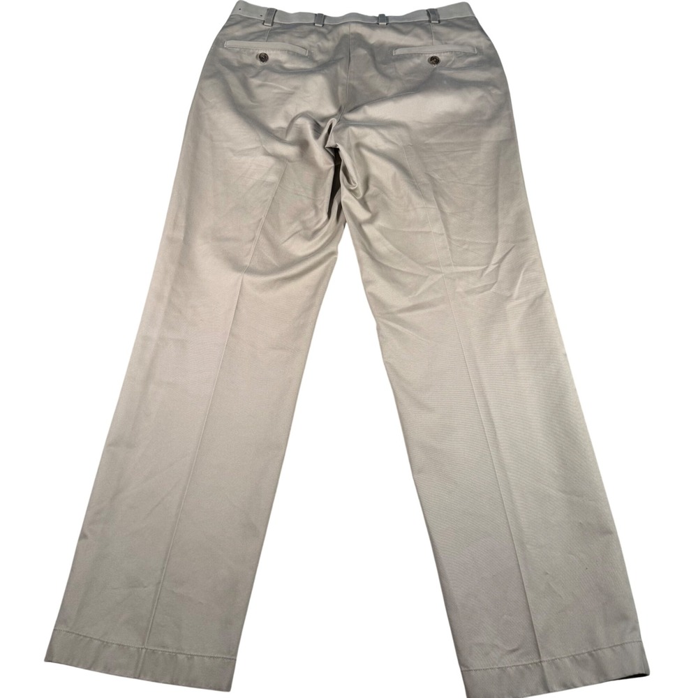 Brooks Brothers Chino Pants Mens 34x32 (FITS 33 X 32) Clark Fit Advantage Cotton - Picture 2 of 8